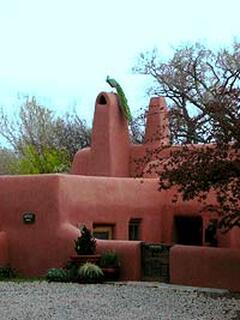 Property Photo: Main house view of compound with rental accommodation santa fe