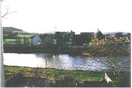 Property Photo: View from the Cottage across The River Usk