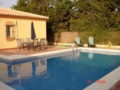 Property Photo: Pool at rear of Villa