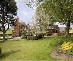 Property Photo: Coach House to the Right overlooking Catton Park Estate