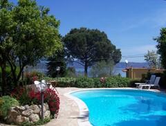 Property Photo: Cottage by alek the swimming pool overlooking the lake