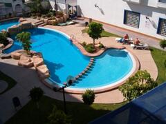 Property Photo: View of Pool from balcony